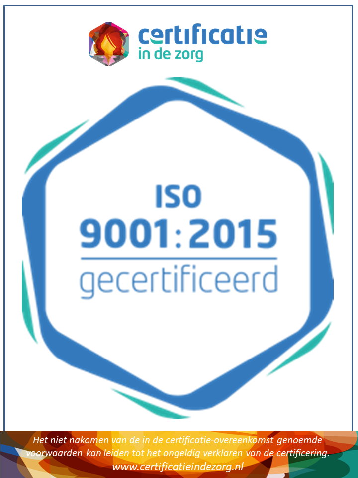 Certificaat ISO9001 2015